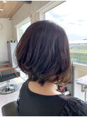 前下がりグラデーションボブ