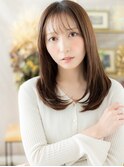 うぶバング小顔ワンカールストレートレイヤーc6上尾20代30代40代