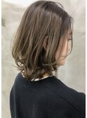 ・ミニウルフくびれレイヤーミディアムレイヤーハイライトカラー