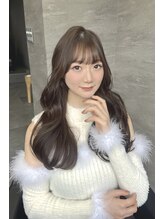 ノス 渋谷(NOOS) 渋谷/渋谷駅/レイヤーカット/韓国/顔周り/縮毛矯正/前髪カット