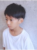 【ビバーチェ】キッズカット／ツーブロック／短め刈り上げ3