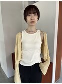 【村松美穂】ナチュラルマッシュショート◯
