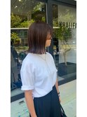 ワンレングスボブ×内巻きボブ×ワンカールボブ　20代30代40代