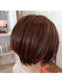 前下がりグラデーションボブ